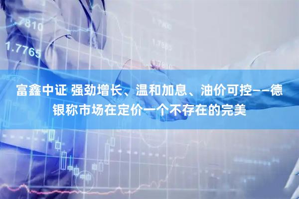 富鑫中证 强劲增长、温和加息、油价可控——德银称市场在定价一个不存在的完美
